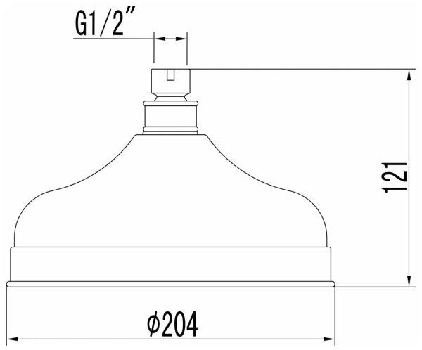 Верхний душ Lemark (LM8989G)